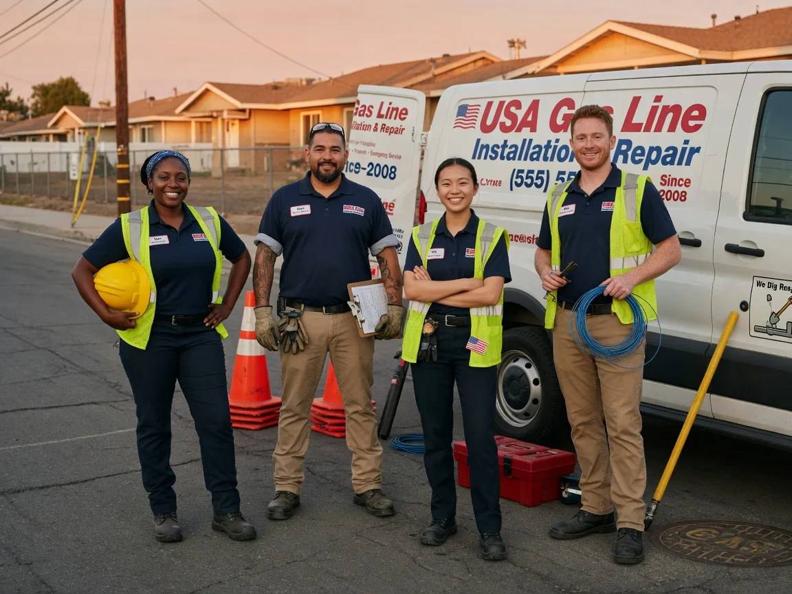 Gas Line Installation company in Scotland, PA